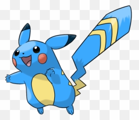 Pikachu Png Transparent - Water And Electric Type Pokemon
