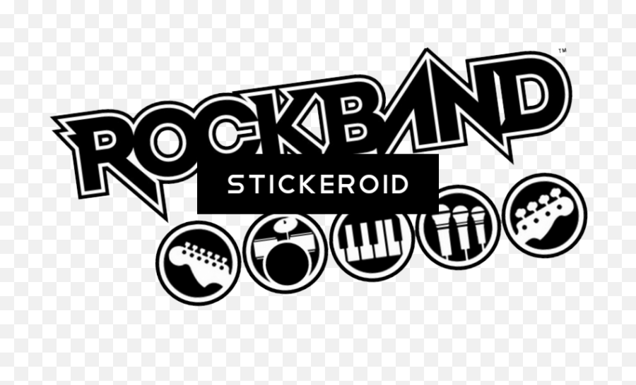 Download Rock Band Music - Rock Band Game Logo Full Size Rock Band Png,Rock Music Png