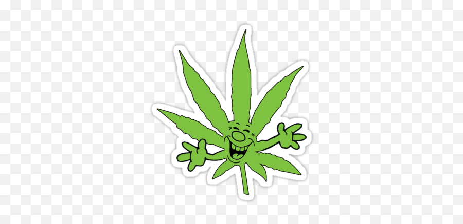 Weed Plant Cartoon Free Download Clip Art - Webcomicmsnet Marijuana Sticker Png,Weed Plant Png
