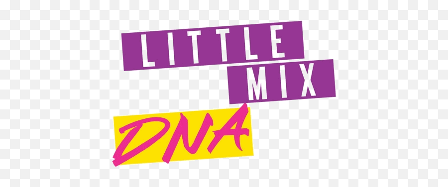 Download Little Mix Dna Logo Png Image - Little Mix Dna Png,Dna Logo