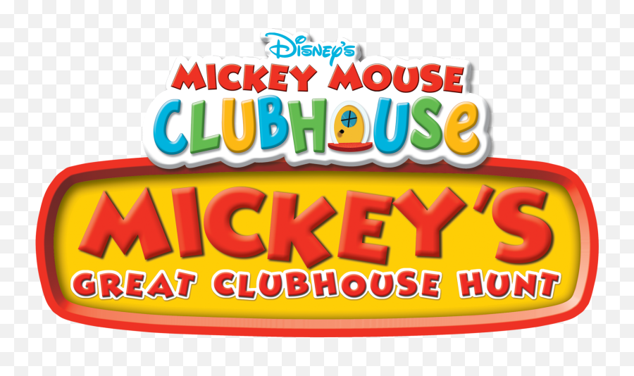 Mickey Mouse Clubhouse Logo - Mickey Mouse Clubhouse Great Clubhouse Hunt Logo Png,Mickey Logo