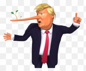 Professional Liar Pinocchio Trump 3d - Is Not Well png