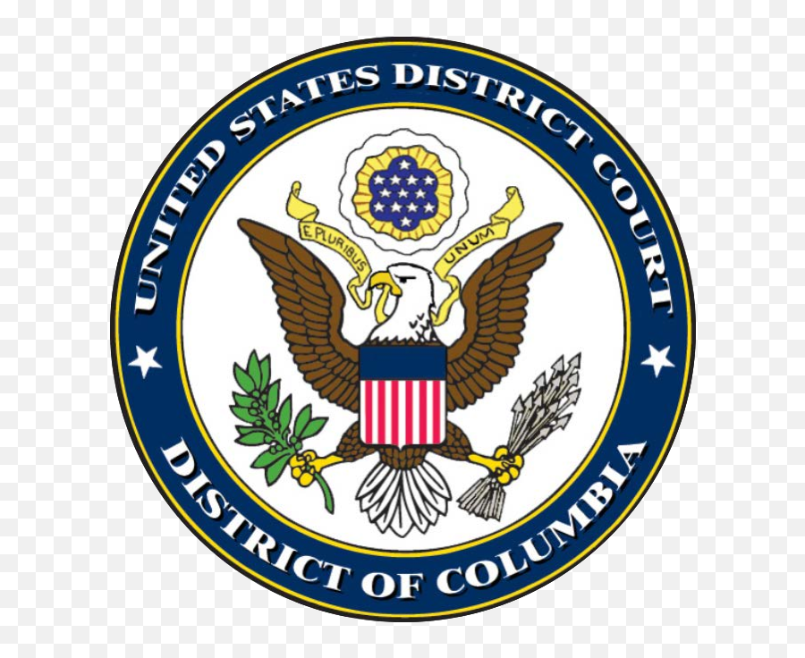 Fileseal Of The Us District Court For - Us District Court District Of Columbia Png,Court Png