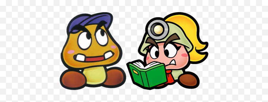 Goomba With A Hat - Bandana Dee Goomba With A Hat Full Paper Mario Thousand Year Door Characters Png,Goomba Png