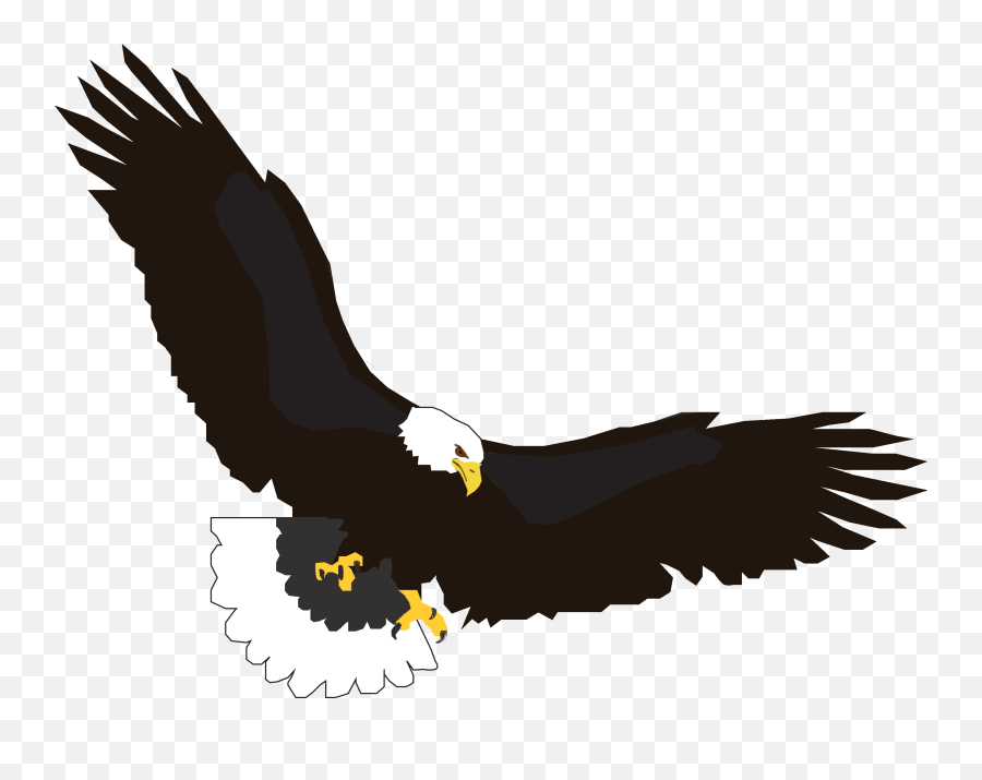 Friendly Clipart Eagle Transparent Free For - Eagle Taking Flight Clipart Png,Soaring Eagle Png