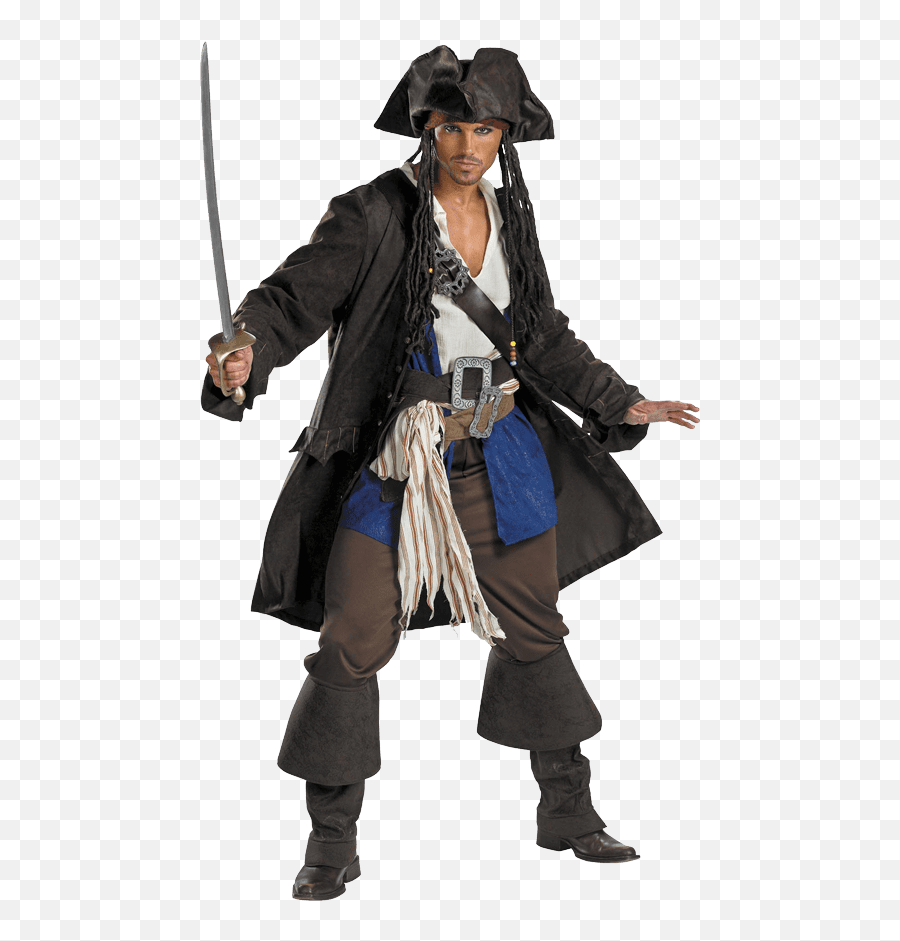 Download Free Png Pirate - Dlpngcom Adult Jack Sparrow Costume,Pirates Png