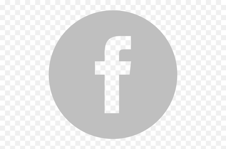 Gray Facebook Icon Mobile App Icon White Png Facebook Logo Circle Png Free Transparent Png Images Pngaaa Com