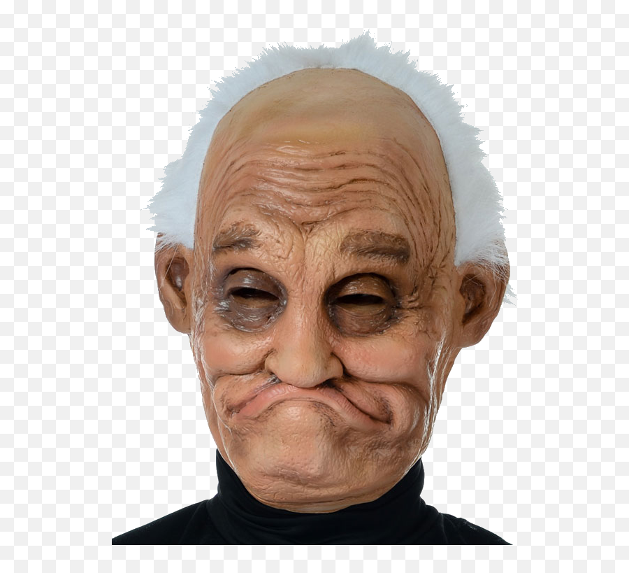Old Man Face Png 2 Image - Halloween Mask,Man Face Png
