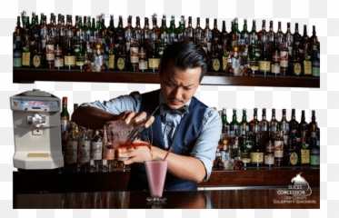 Frozen Dessert Industry Trend Adult Shakes U2013 Slices - Bartender Outfits Png,Bartender Png