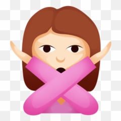 Crossing Arms Emoji Transparent Png - No
