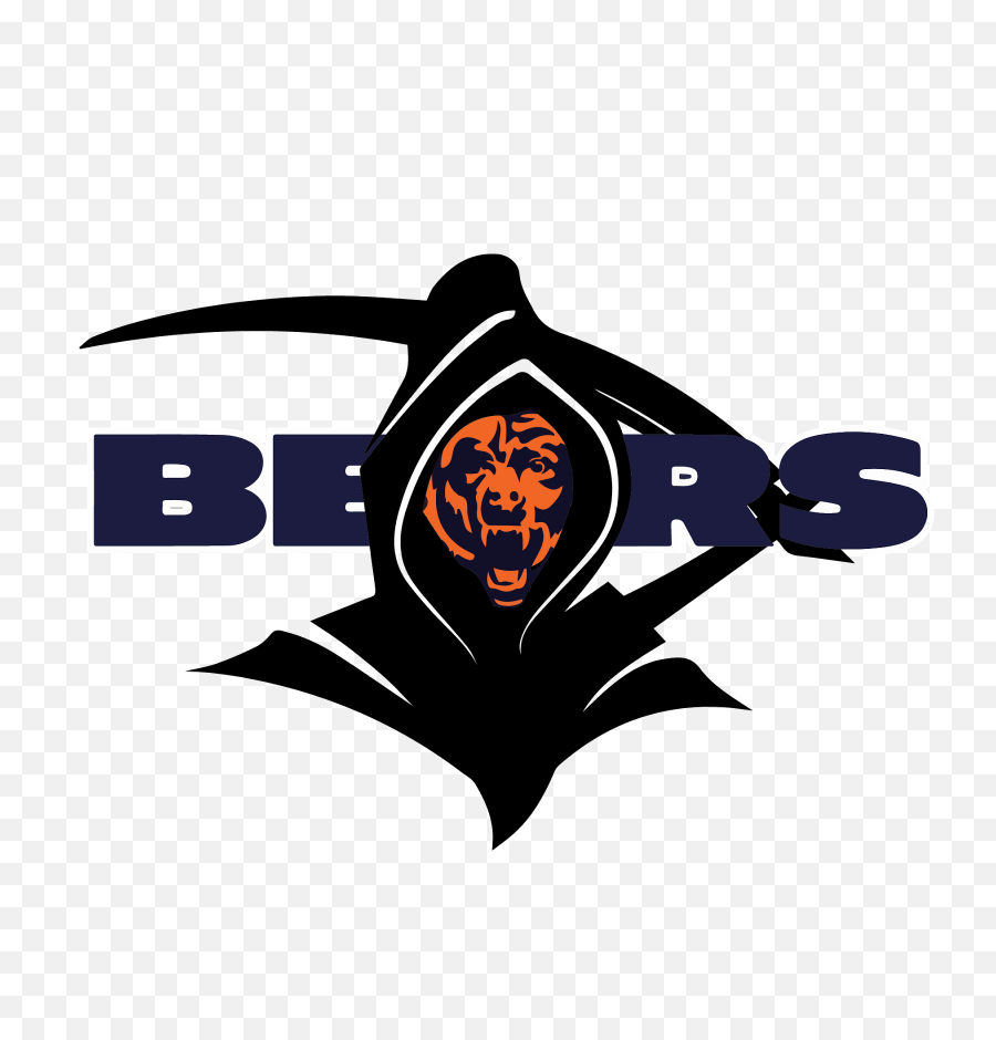 Free Chicago Bears Logo Png Download - Chicago Bears Logo Black And White,Chicago Bears Logo Png