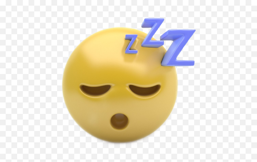 Sleep Sleeping Sleepingemoji Sticker - Sleep Emoji 3d Png,Sleeping Emoji Png