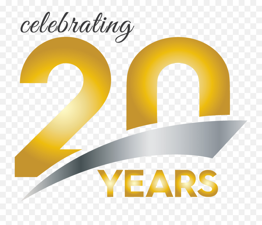 20th Anniversary Logo Final - Cater Care Clothing Png,Anniversary Logo
