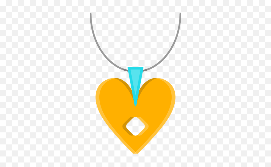 Necklace With Heart Pendant Vector - Transparent Png U0026 Svg Colar Vector,Pendant Png