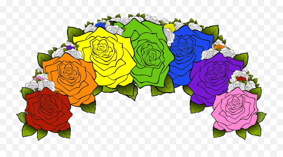 Pride Flower Crowns Alachua County Library District - Transparent Rose Flower Crown Png,Flower Crown Transparent Png