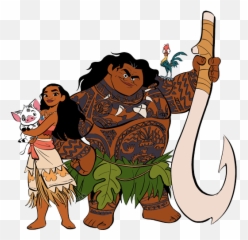 Library Of Moana Jpg Free Images Png - And Maui Clipart