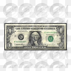 One Dollar Picture For Classroom Therapy Use - Great One George Washington Major Accomplishments Png,One Dollar Png