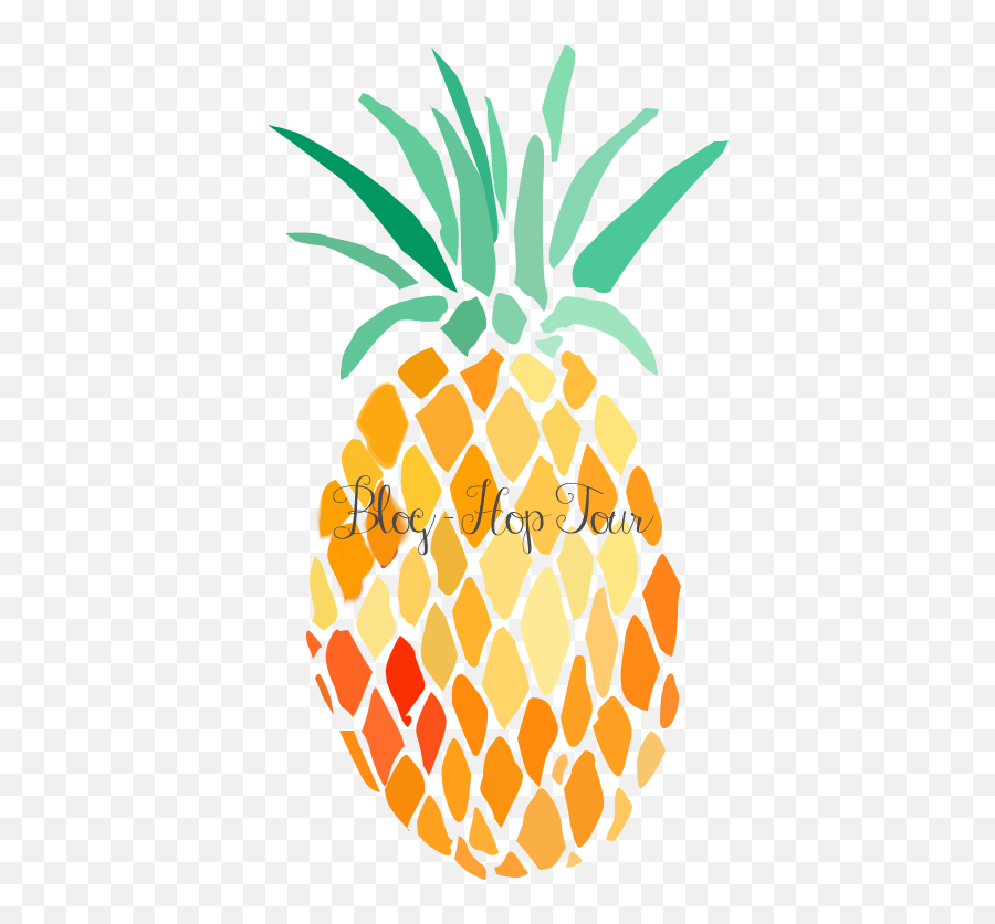 Download Blog Hop Tour - Pineapple Icon Png,Pineapple Transparent Background