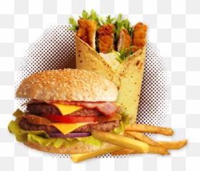 Burger Fries Png Image - Sandwich Burger French Fries Wraps,Burger And Fries Png