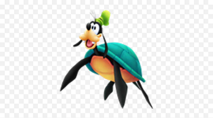 Transparent Goofy As Turtle Be Scared - Roblox Kingdom Hearts Little Mermaid Png,Goofy Transparent