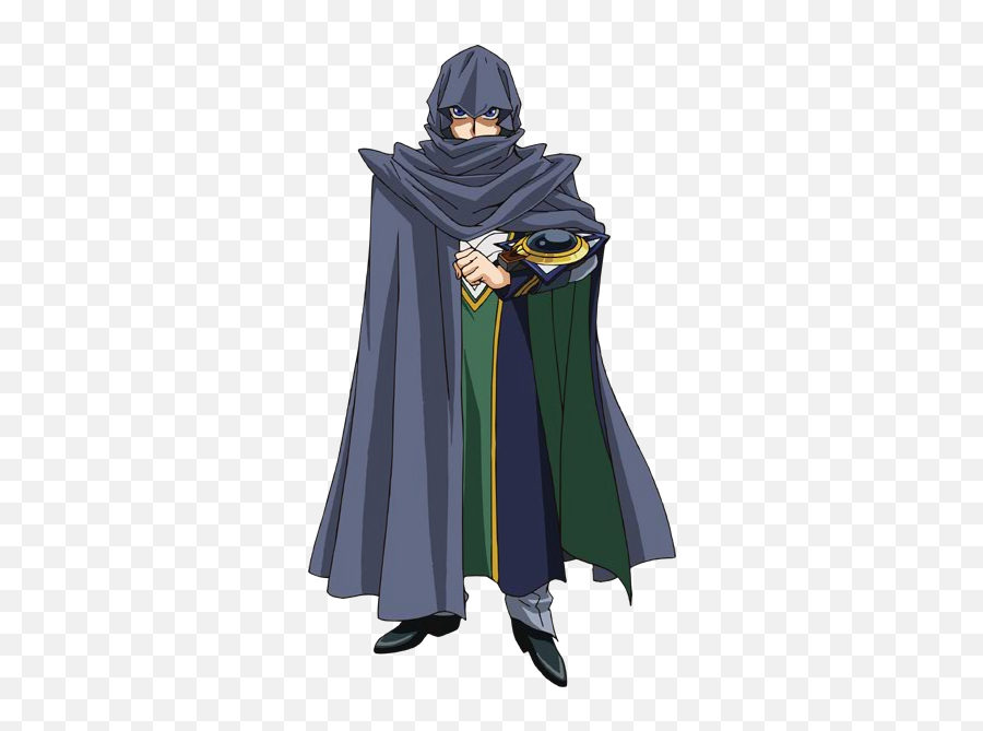 Download Hd Edo Full Body Design With His Hooded Cloak - Fictional Character Png,Cloak Png