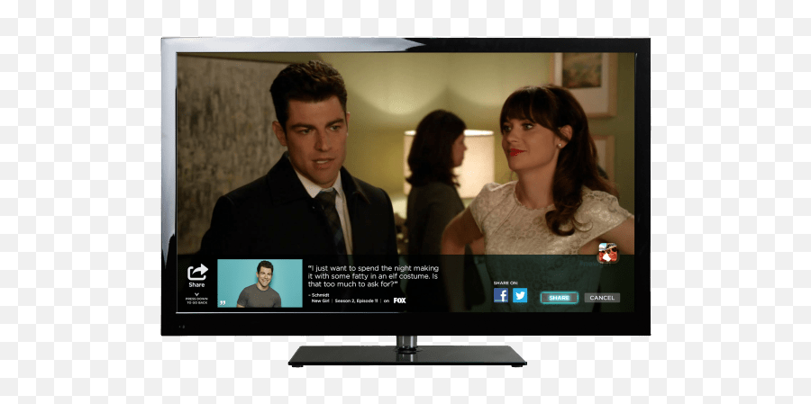 Samba Tv Integrates With Toshiba Smart Tvs - Interactive Television Png,Tv Screen Png