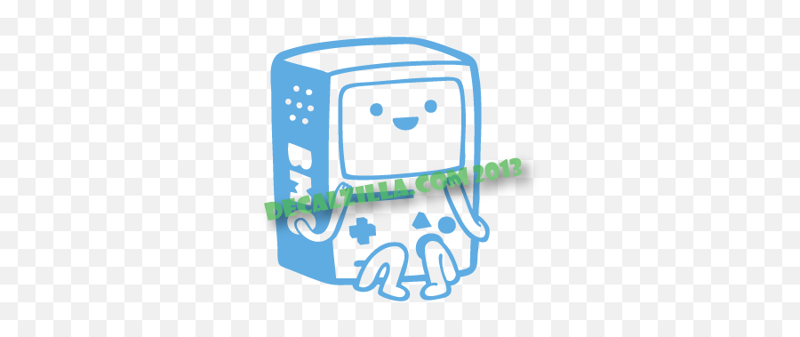 Adventure Time Bmo - Decal Sticker Language Png,Adventure Time Logo Transparent