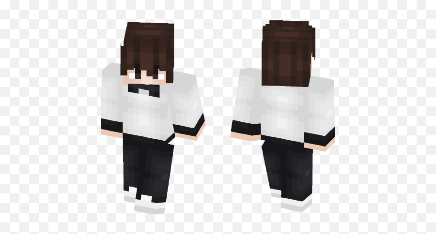 Download Bow Tie Minecraft Skin For Free Superminecraftskins - Girl In Tuxedo Minecraft Skin Png,Minecraft Bow Png