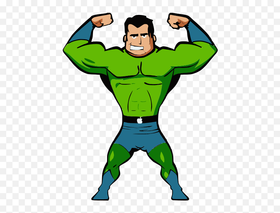 Mascotnewpng - Strong Muscle Man Cartoon Clipart Full Size Strong Muscle  Man Cartoon,Muscle Man Png - free transparent png images 