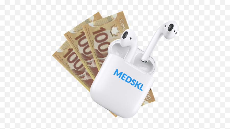 Airpod Contest - Medskl Live Medsklcom Language Png,Airpods Png