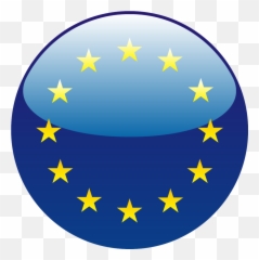 China Flag - Eu Circular HD Png Download Original Ue