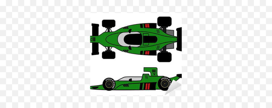 Race Retro Car Vector Sticker U2022 Pixers - We Live To Change Formula One Car Png,Car Vector Png