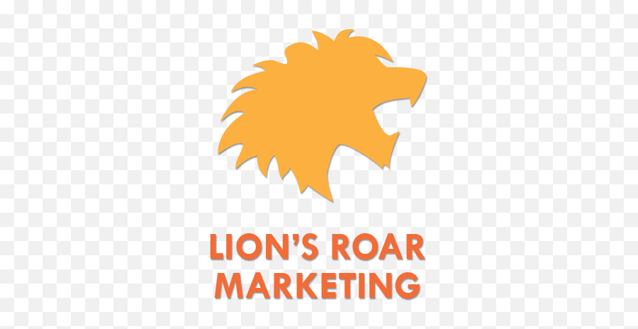 Updated Lions Roar Marketing Logo - Roar Png,Orange Lion Logo
