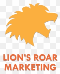 Updated Lions Roar Marketing Logo - Roar Png,Orange Lion Logo
