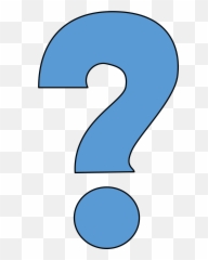 Question Mark Clipart Bubble Letter - Very Big png