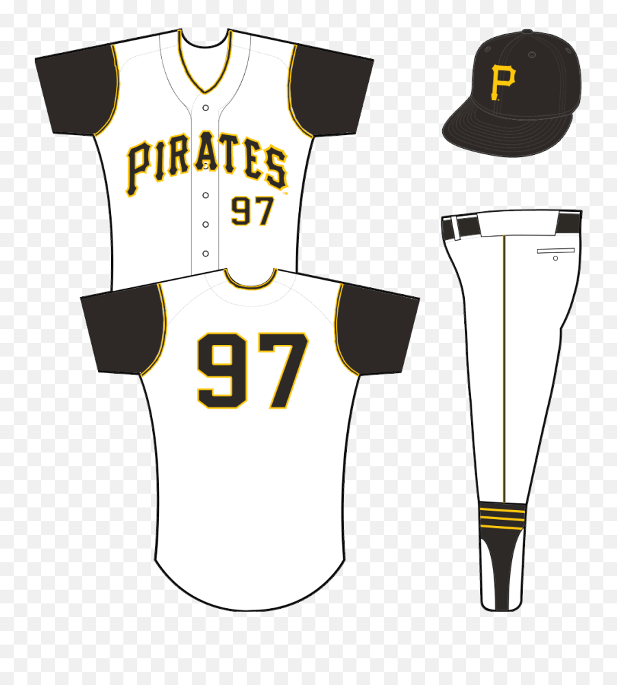 Pittsburgh Pirates Home Uniform - National League Nl For Baseball Png,Pittsburgh Pirates Logo Png