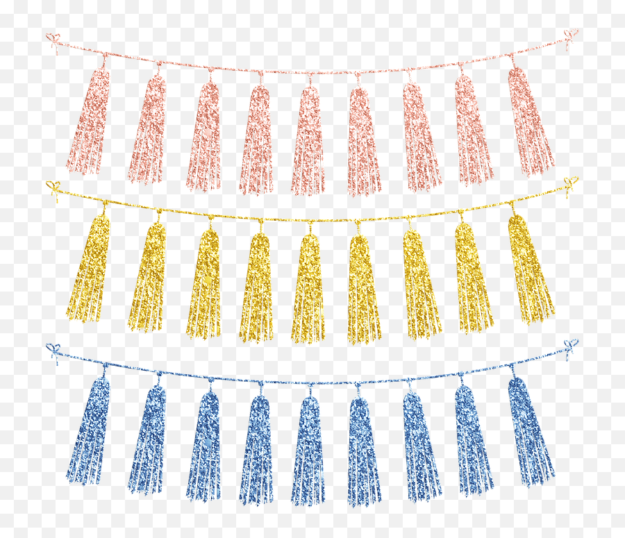 Tassels Tassel Bunting Banner - Free Image On Pixabay Glitter Tassels Clipart Png,Tassel Png