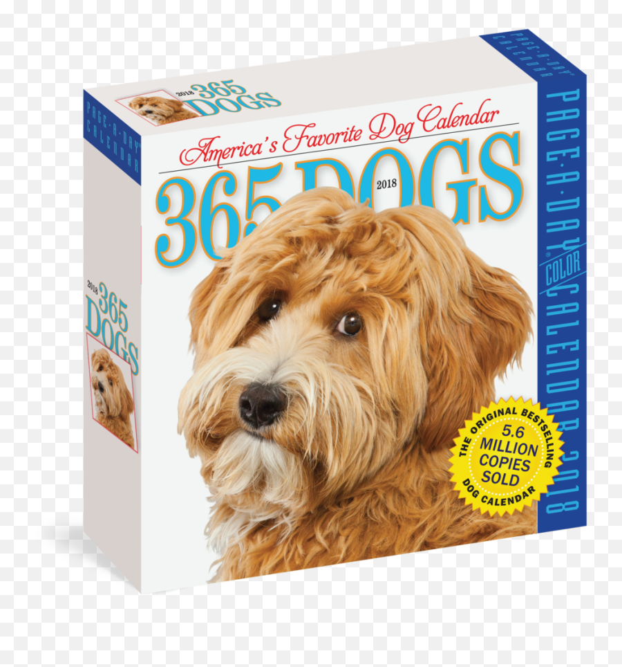 365 Dogs Page - Aday Calendar 2018 U2014 Shop Png,2018 Calendar Png