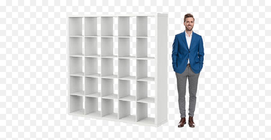 White Bookshelf 6u0027 X - 25 Cube Storage Unit Png,Transparent Bookshelf