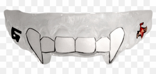 Lebron 3d Fangs - Mouthguard 3d png