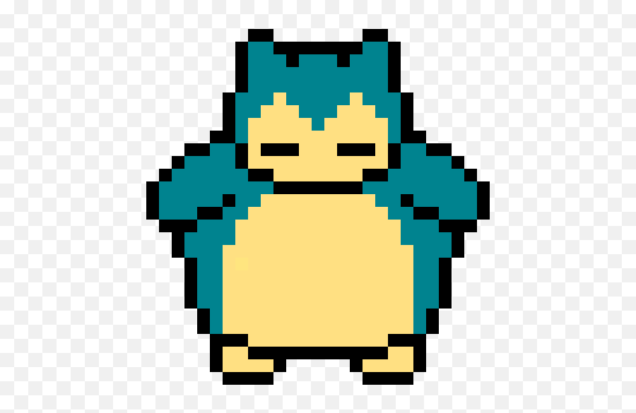 Snorlax - Pixel Art Pokemon Snorlax Full Size Png Download Casual Potatoes Duck Game,Snorlax Transparent