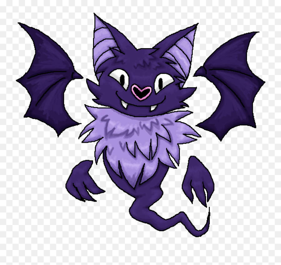 Pixilart - Pokemon Fusion Haunter And Swoobat By Haunter And Swoobat Fusion Png,Haunter Png