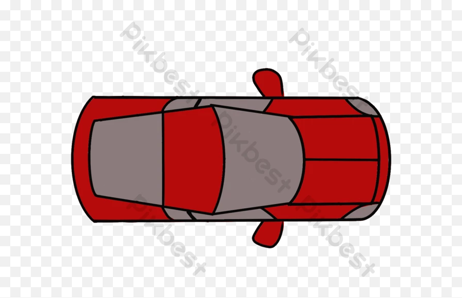 Red Racing Car Top View - Capsule Png,Car Top View Png