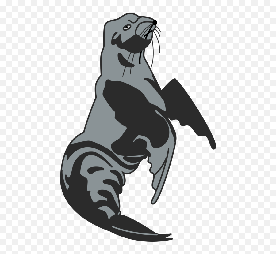 Marine Mammalcalifornia Sea Lionseal Png Clipart - Royalty Heraldic Walrus,Sea Lion Png