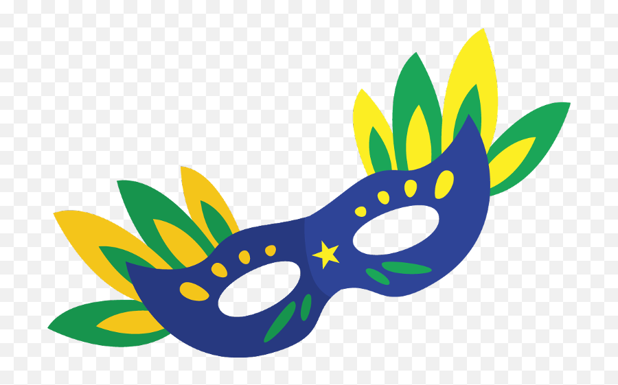 Mascara De Carnaval Do Brasil Transparent Cartoon - Jingfm Masks Brazil Carnival Png,Brasil Png