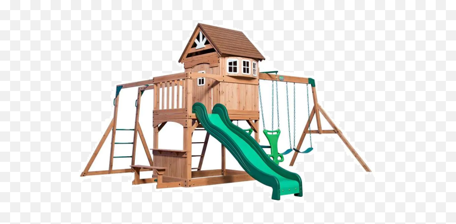 Backyard Discovery Montpelier Cedar - Montpelier Swing Set Png,Swingset Icon