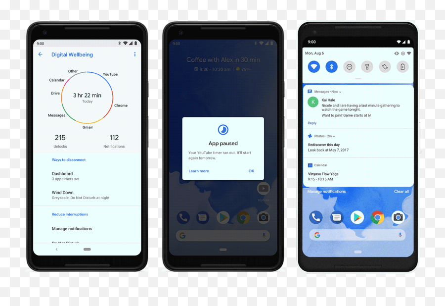 Android 9 Pie Review Closing The Gap - Android Authority Png,Android Notification Icon List