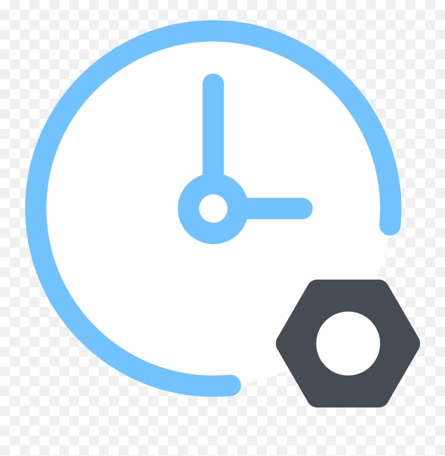 Download Clock Settings Icon - Icon Png Image With No Charing Cross Tube Station,Google Settings Icon
