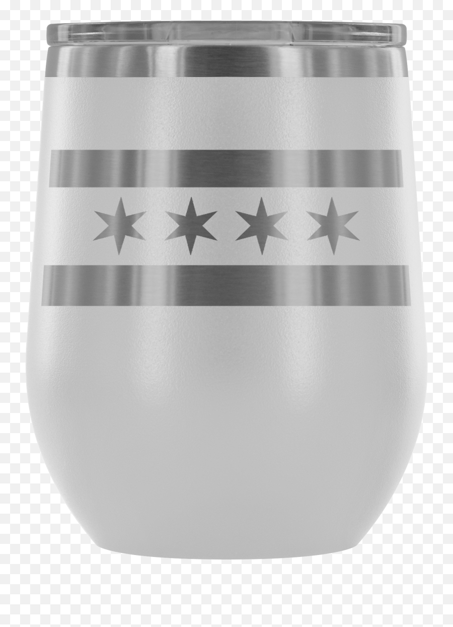 Chicago Flag Insulated Tumbler Tumblers - Lampshade Png,Chicago Flag Png