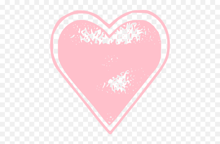 Pink Heart 62 Icon - Free Pink Heart Icons Girly Png,Pink Heart Icon Png